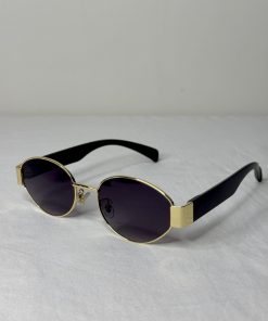 Signature Retro Oval Wood Side Glasses