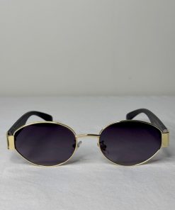 Signature Retro Oval Wood Side Glasses