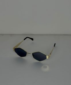 Hexagon Cline Sunglasses, featuring a bold hexagonal frame