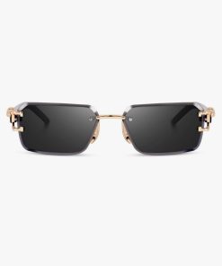 Leopard Side 3 Pcs Black Sunglasses