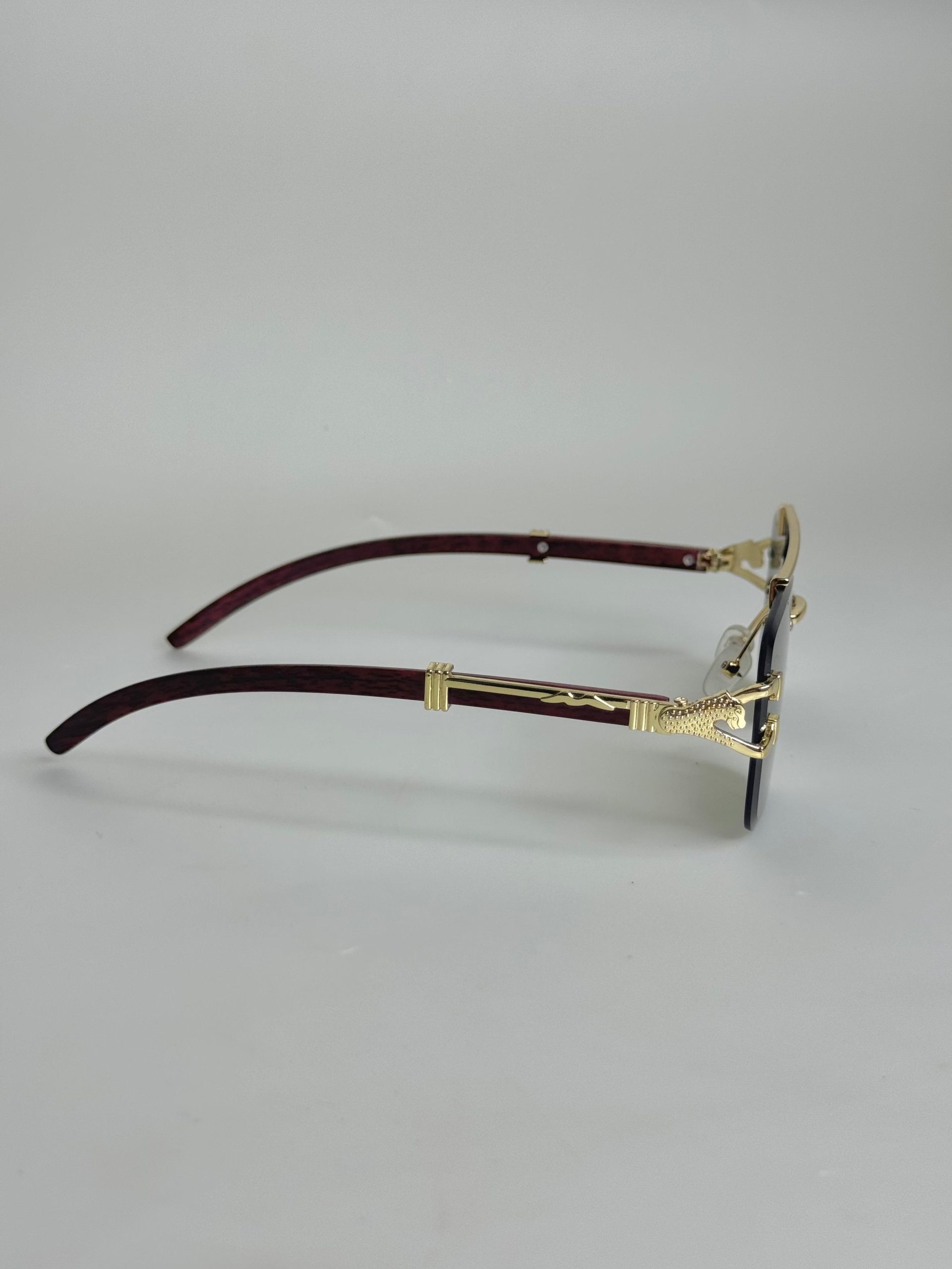 Sheet NewDouble Bridge 3Pcs Wood Side SunglassesTrending Sunglasses: