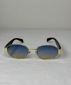 Signature Retro Oval Wood Side Glasses