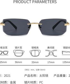 3Pcs Aujla Sunglasses Set